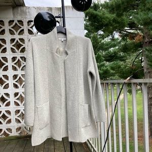 Madewell Spencer sweater coat grey size xxs new